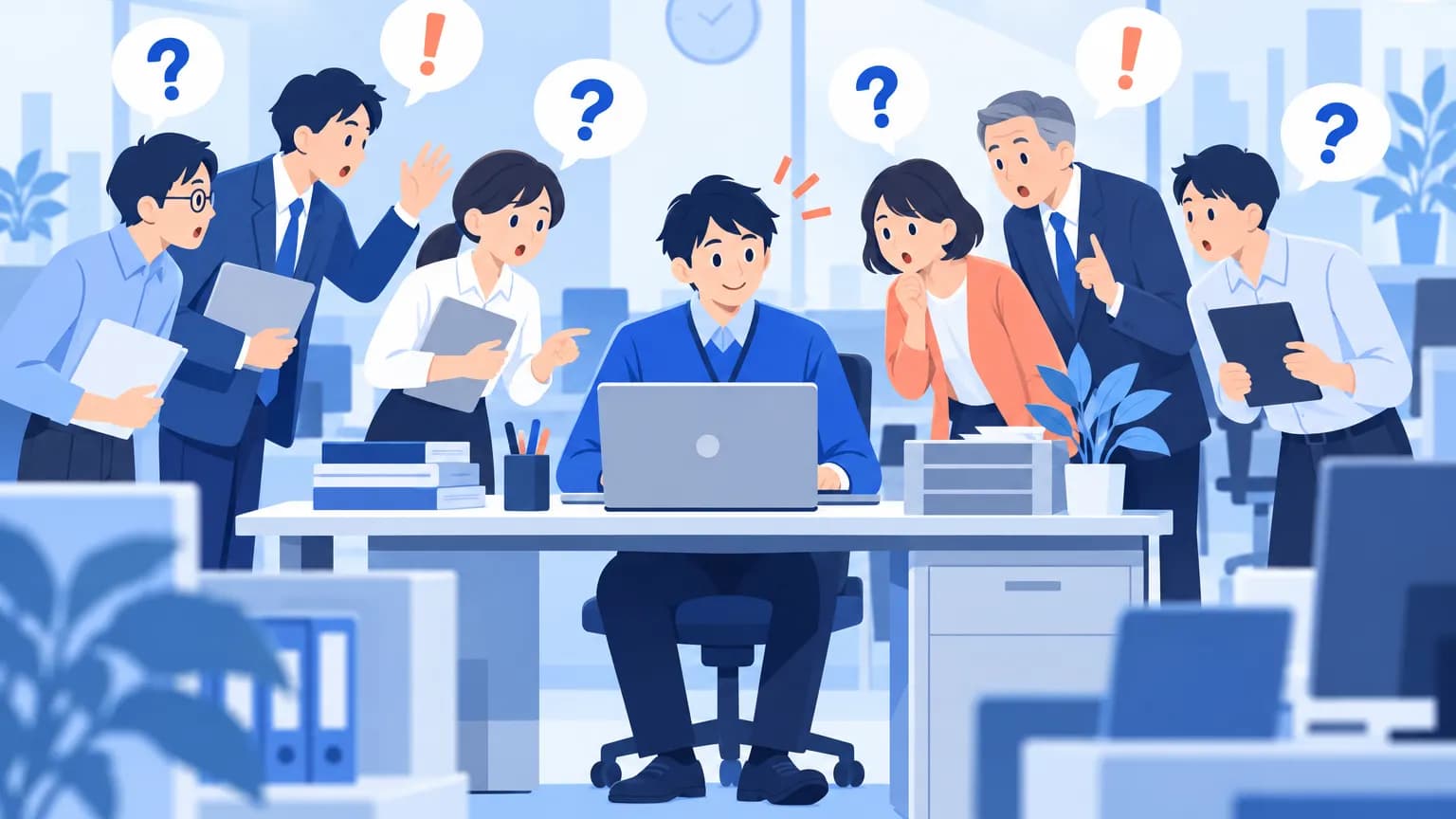「ちょっといいですか」が1日に何十回 割り込みを減らす窓口と受付時間の決め方
