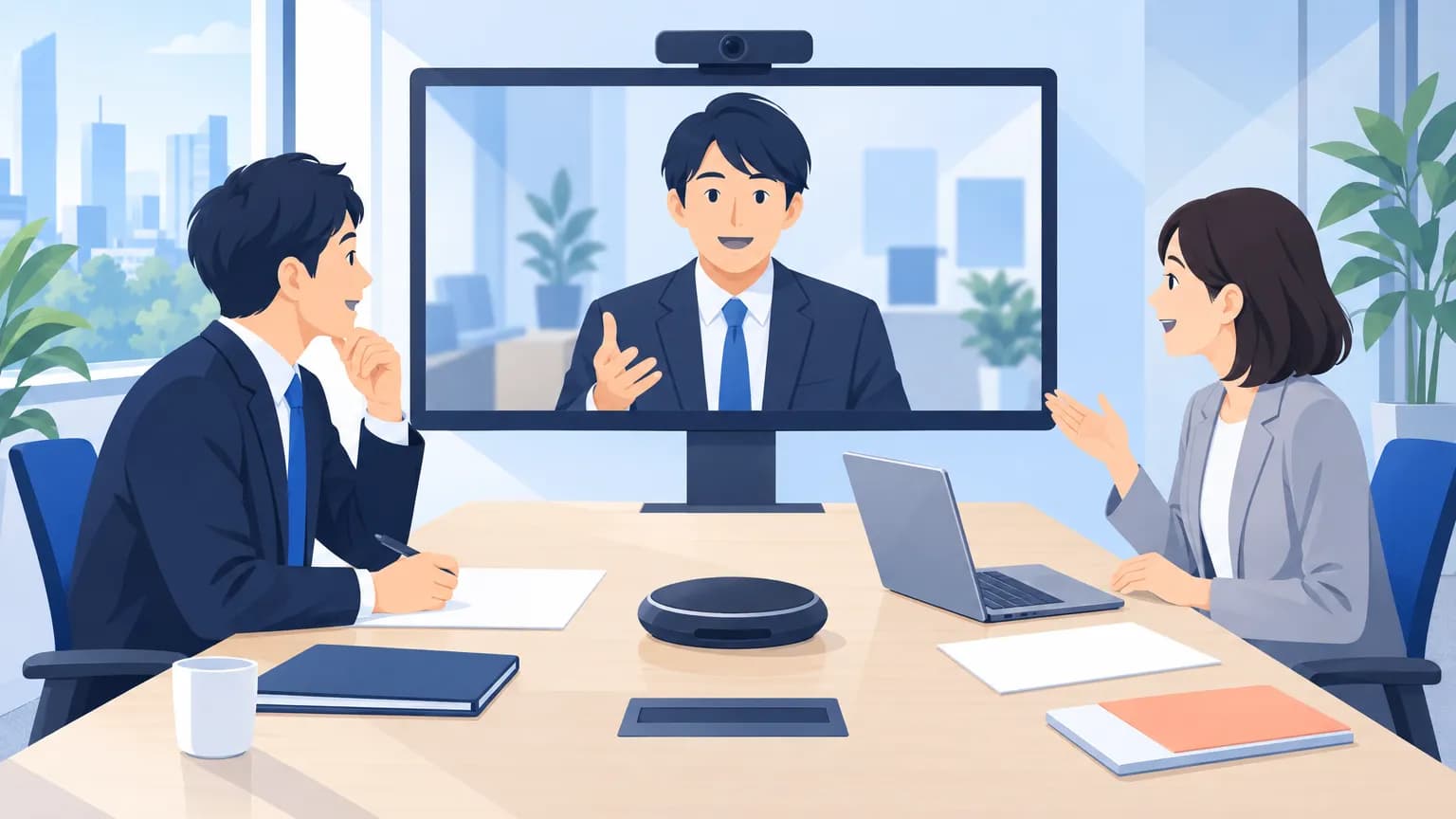 Google Beamが日本向け出荷、Meet・Zoom連携の会議基盤
