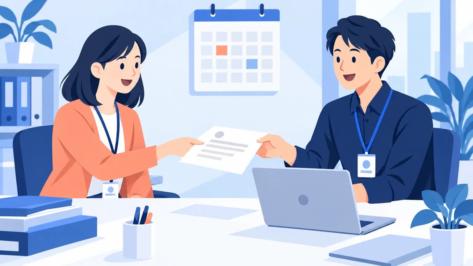 入社・退社の連絡が遅い?人事と情シスがすれ違わない連絡票と進め方