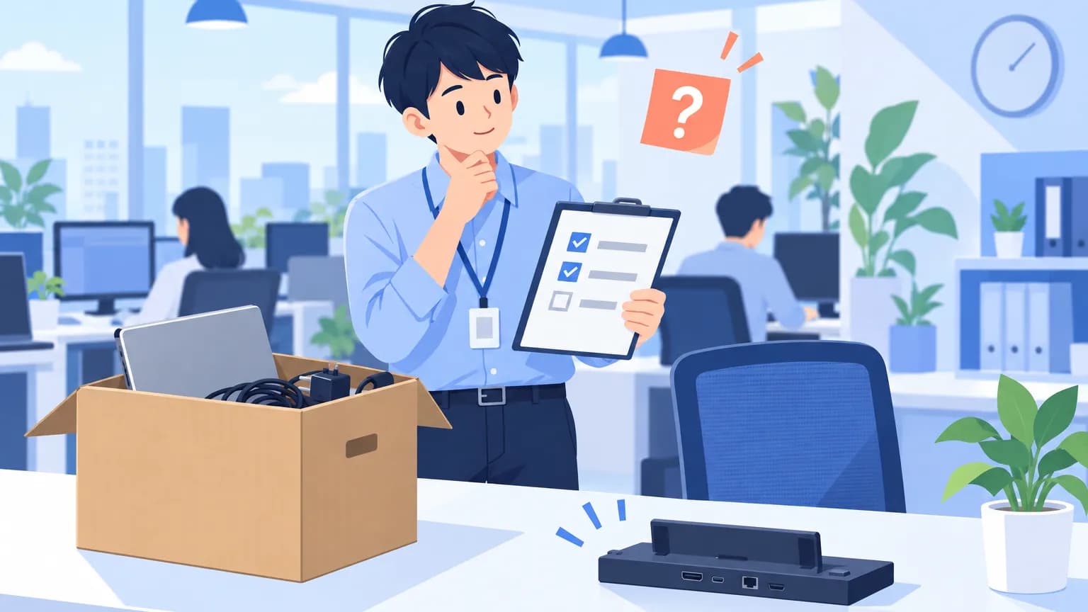 退職者のPC・スマホが戻ってこない 回収の段取りと「中身が分からない」を防ぐ台帳