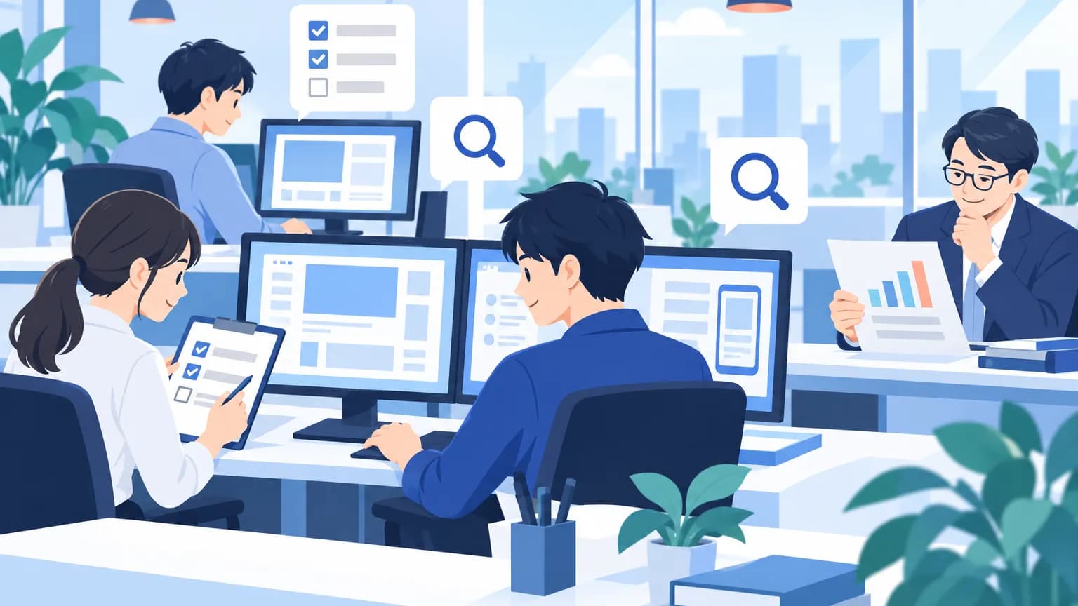 ソフトウェアのテスト会社4社を有報で図解 事業の中身と人の数字の読み方